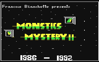 C64 GameBase Monstics_Mystery_II_[Preview] [Monstics_Software] 1992